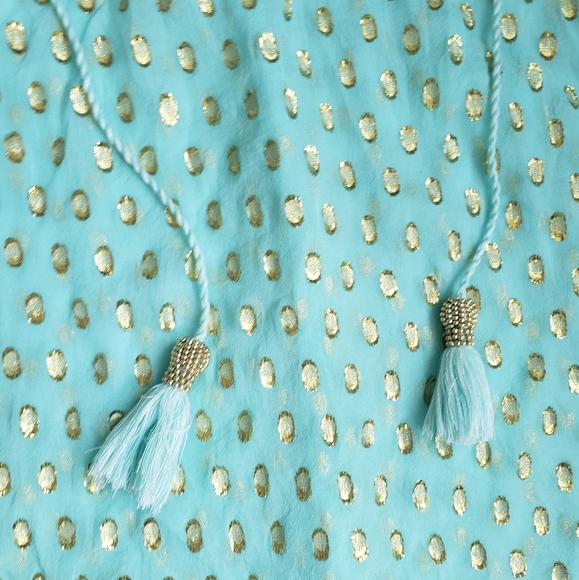 Lilly Pulitzer Rilla Sheer Silk Blouse - Picture 5 of 6